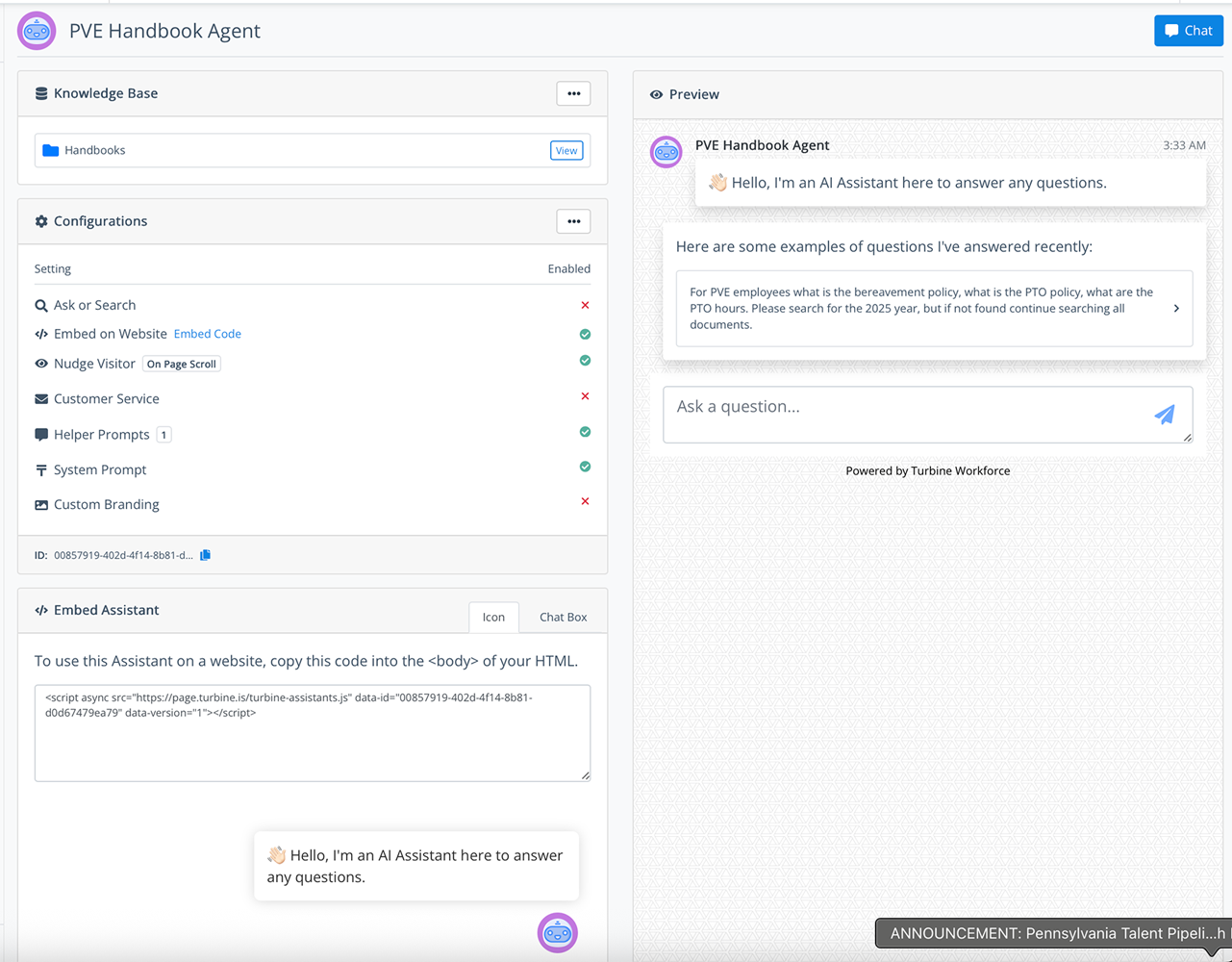 AI-powered compliance management assistant interface